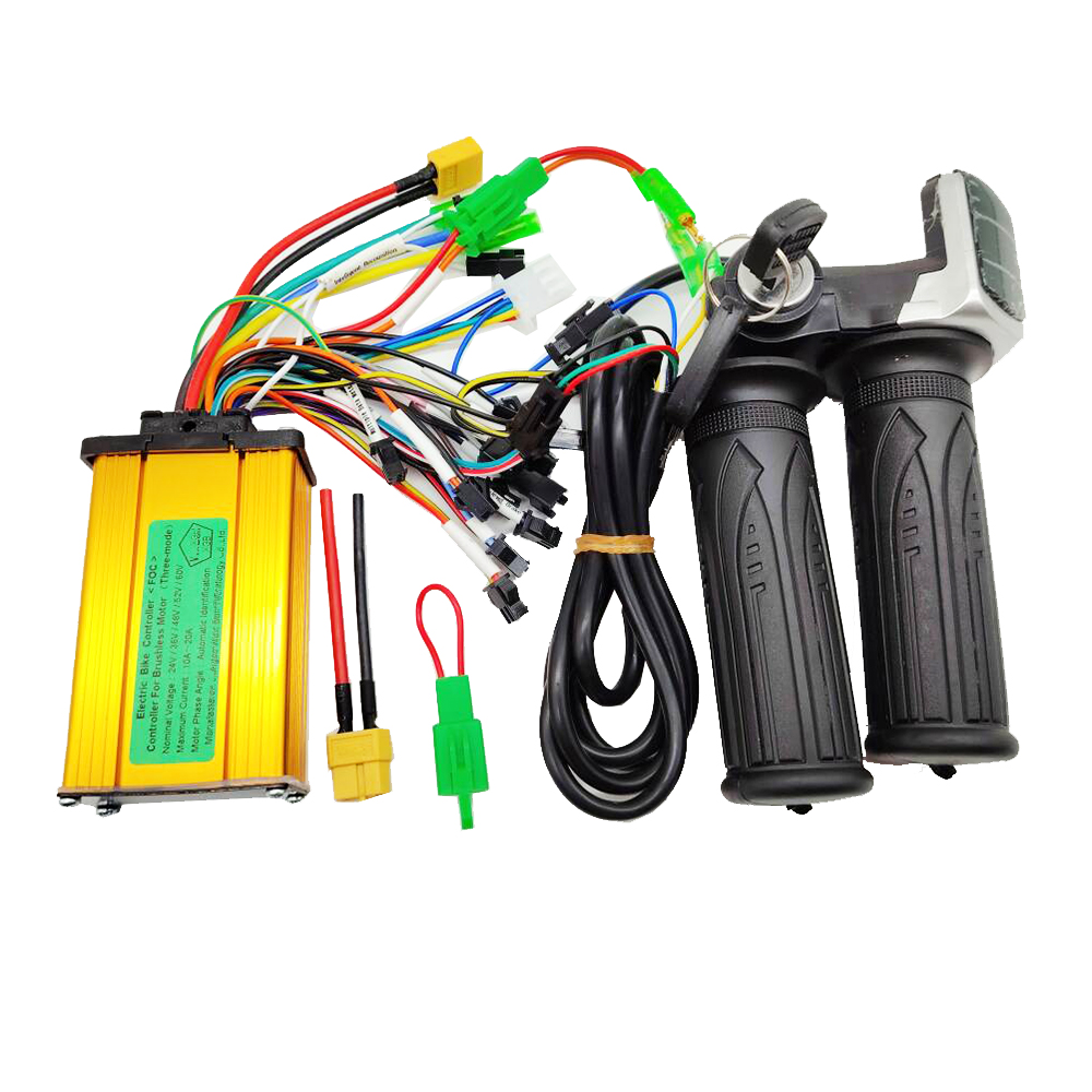 Kelly Kls7230S Controller - Elektrikli Bisiklet Büküm Gaz Kelebeği 36V