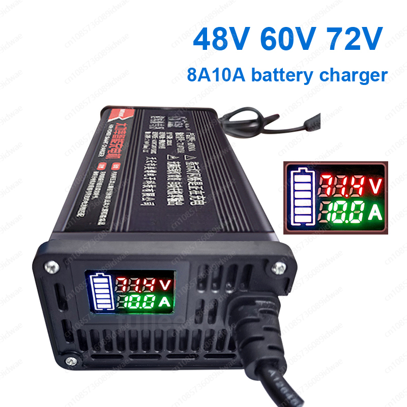 48V 60V 72V akıllı dijital ekr - 72V 15A Fast Charger incelemesi ve fiyatı