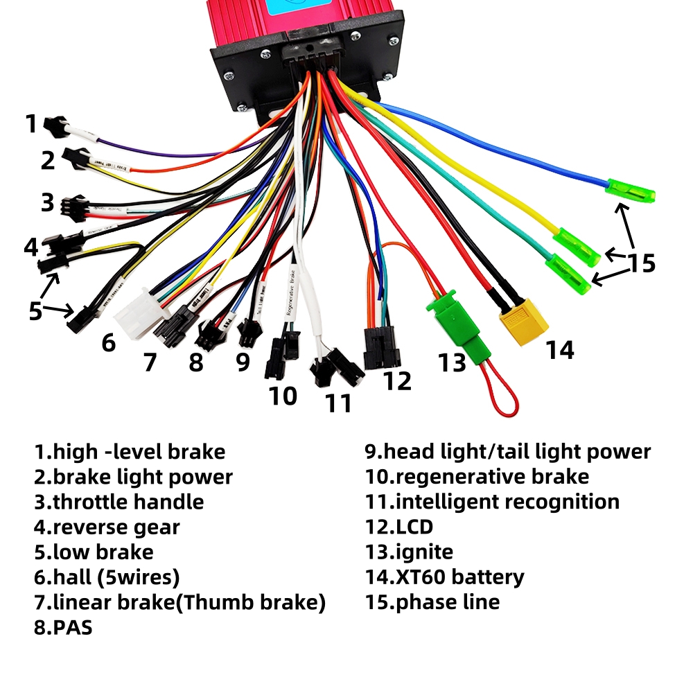 36V 48V 60V 1200W 1500W 2000W  - Kelly Kls7230S Controller incelemesi ve fiyatı